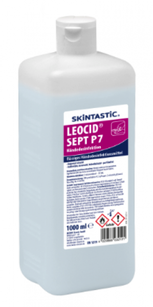 Skintastic Leocid P7 1 L flüssiges Hände und Hautdesinfektionmittel